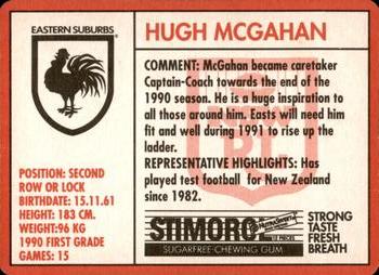 1991 Stimorol NRL #132 Hugh McGahan Back